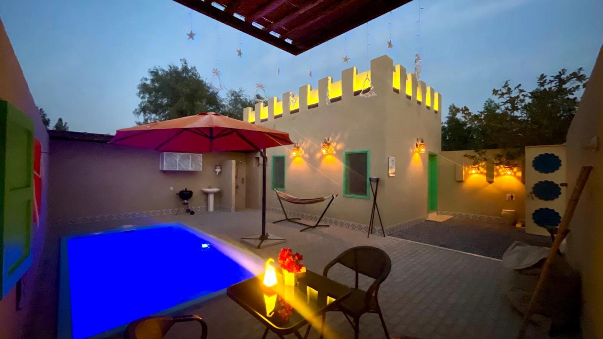 Al Bait Resort With Private Swimming Pools -Hrs Stables Al Hamraniyah Экстерьер фото