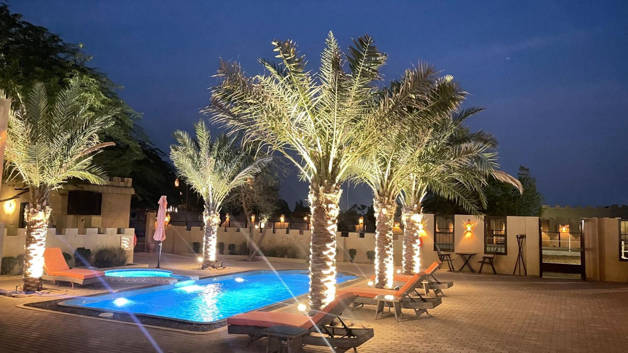 Al Bait Resort With Private Swimming Pools -Hrs Stables Al Hamraniyah Экстерьер фото